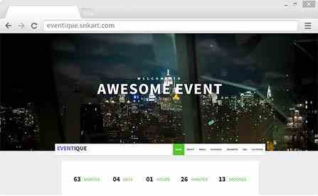 eventique video theme